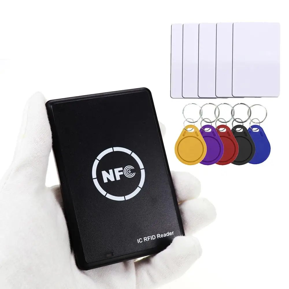 Считыватель смарт карт NFC копировальный аппарат RFID 13 56 МГц USB программатор