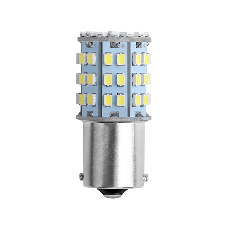 

1PCS Car LED Brake Light 1156 BA15S P21W 1157 BAY15D T20 W21/5W 7443 1206 64SMD Backup Reserve Lights Auto Turn Signal Lamp 12V