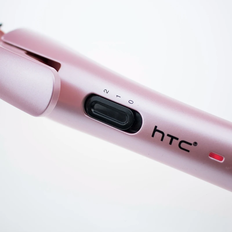 Складные щипцы для завивки волос Htc 2 в 1, многофункциональная расческа для волос и прямой стержень для волос, вращающаяся щетка, вращающийся стайлер для расчесывания Sha