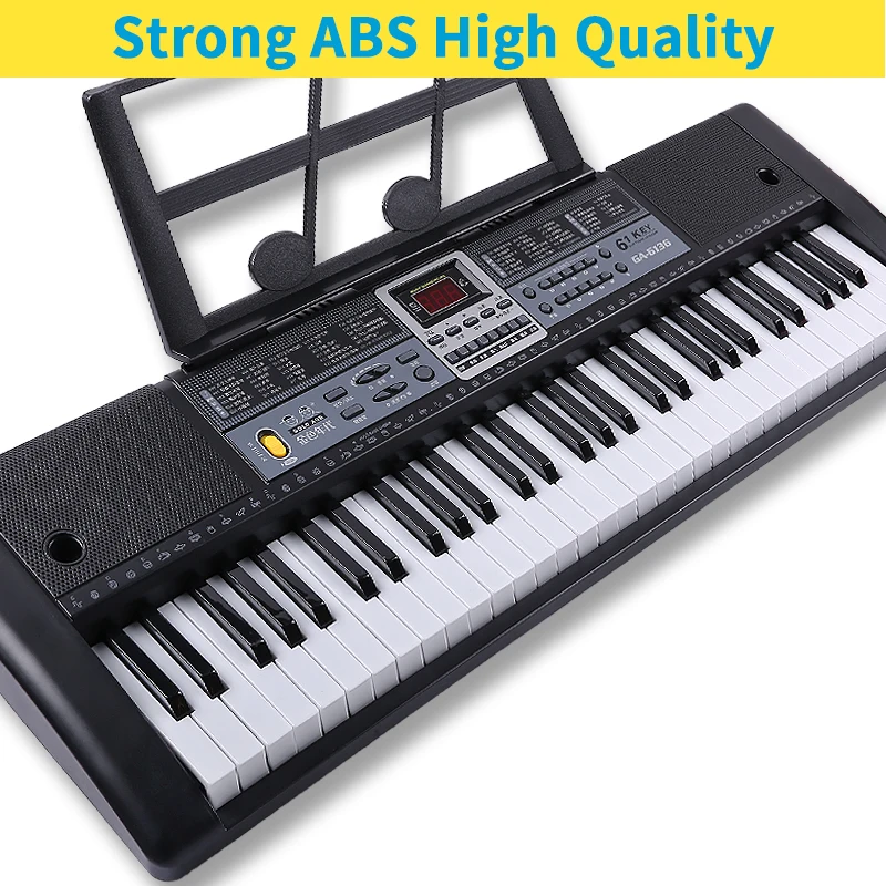 Profissional Piano Teclado Teclas Instrumentos Musicais Eletrônico Midi Controlador Crianças Sintetizador Digital 61 - Image 4