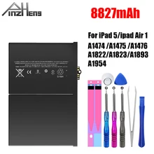 Аккумулятор для планшета PINZHENG 8827 мАч для iPad 5 Air 1 сменная батарея A1474 A1475 A1476 A1822 A1823 A1893 A1954 батарея с инструментом