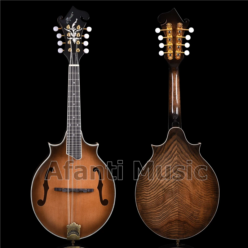 Afanti Music Super 2022 Series Solid Spruce Top Mandolin (AMW-605)