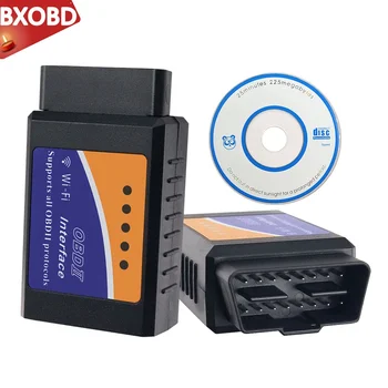 

ELM327 Scanner V1.5 WIFI OBD2 OBDII Auto Code Reader elm 327 WiFi 1.5 Car Diagnostic Tool For All OBDII Protocol For iOS Android