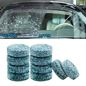 

1 pc Water)Car Solid Wiper Fine Seminoma Wiper Auto Window Cleaning Car Windshield Glass Cleaner Car Styling