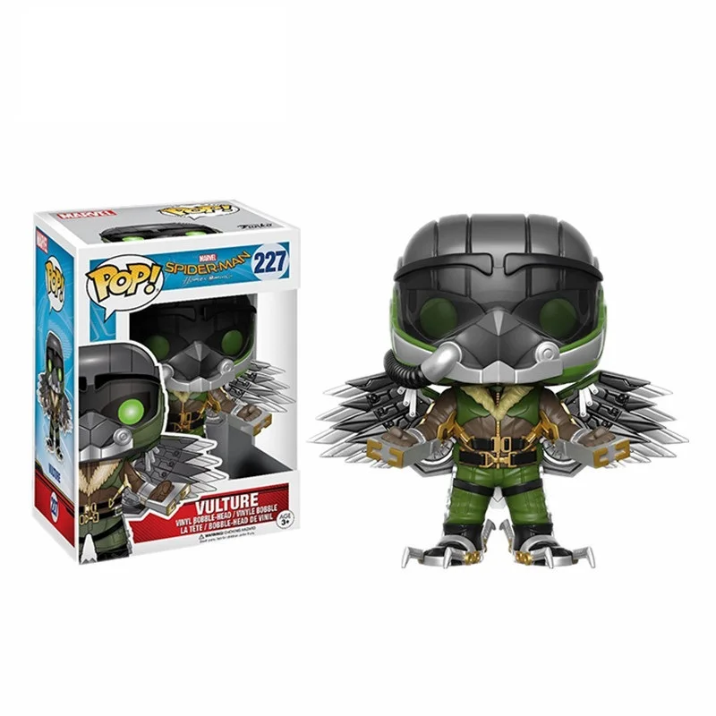 FUNKO POP The Last Spider-Man Venom, Классическая фигурка, ПВХ, фигурка, модель, детские игрушки, подарок на день рождения, Рождество - Цвет: 227with box