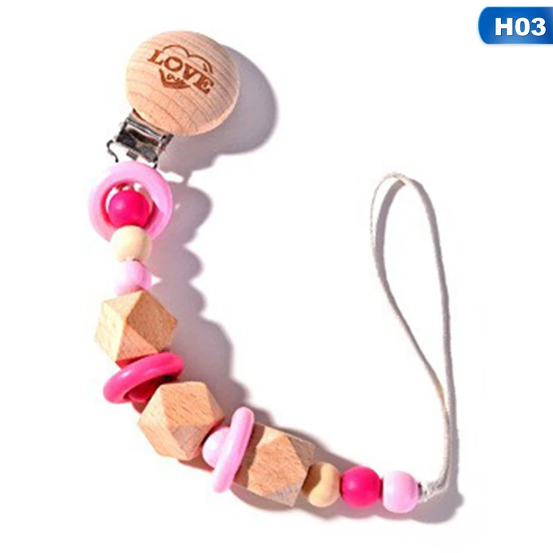 BB7315H03 Детские Силиконовые соски цепи безопасная цепочка для прорезывания зубов детский зубопрорезыватель экологически чистые соски зажимы держатель цепи - Цвет: BB7315H03