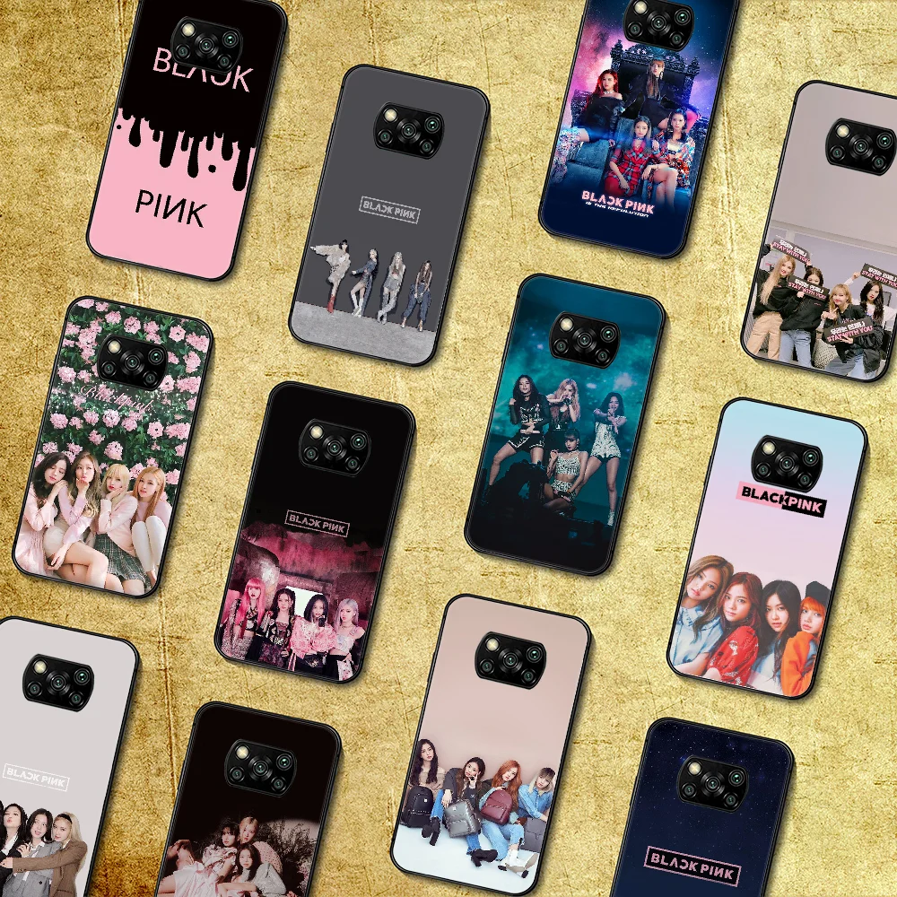 BLACKPINKS KPOP чехол для телефона Корпус Xiaomi Mi A2 A3 8 9 9T Примечание 10 Se Lite рro черный Hoesjes