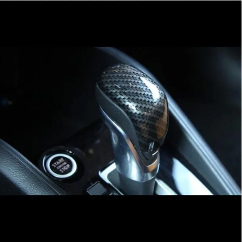 ABS-Chrome-Carbon-fibre-For-Nissan-Versa-2019-2020-Accessories-Car-gear-shift-lever-knob-handle (1)