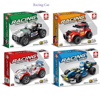 

City Legoing Super Racing Car Building Block Brick Sport Famous Vehicle Model Educational Birthday Toys For Boys Children Kids