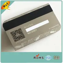 Индивидуальный дизайн qr-код металлический визитная карточка