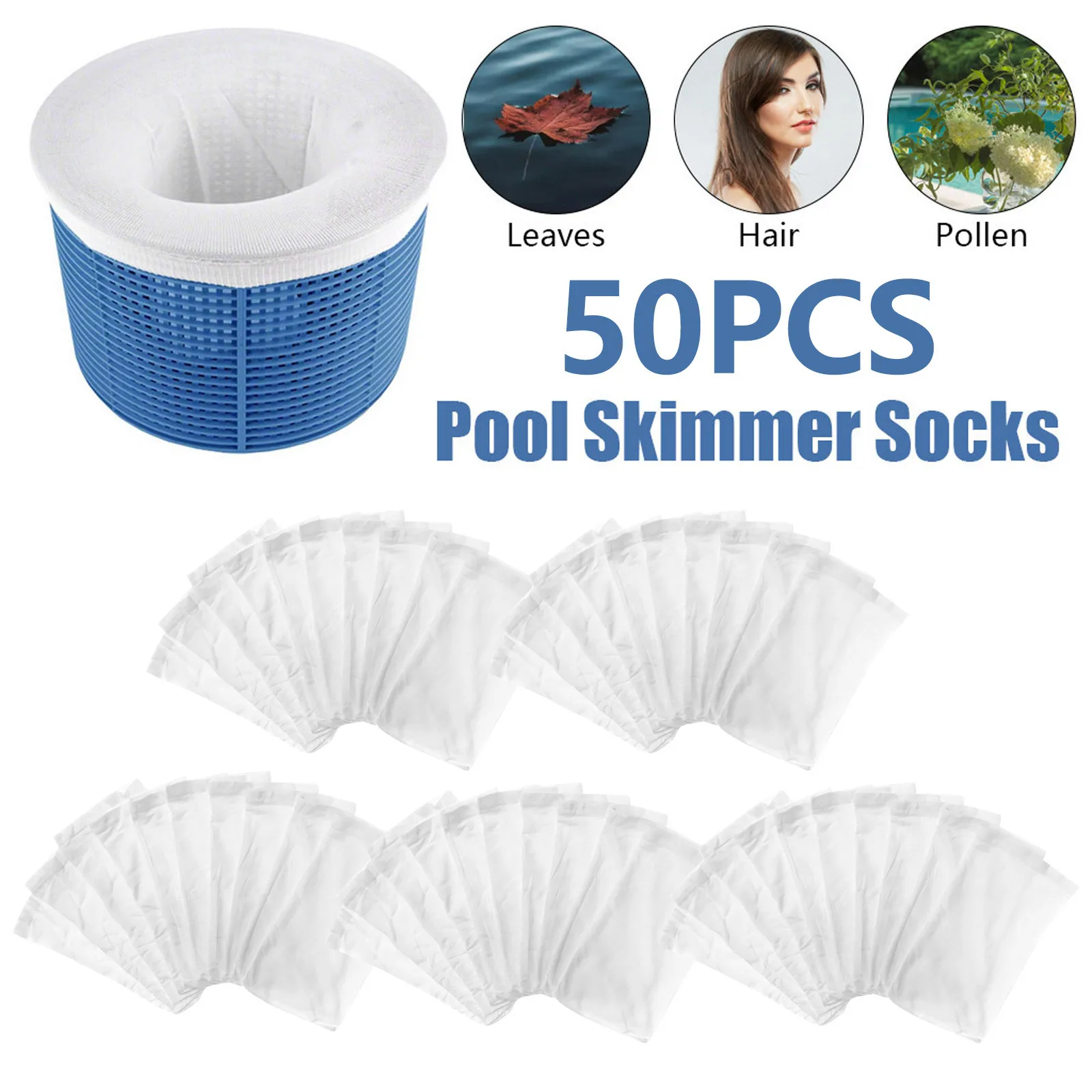 Other Home & Living 50pack Of Pool Skimmer Socks Skimmers Cleans