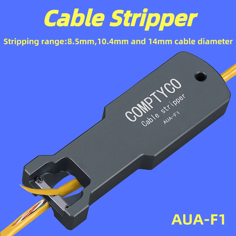 AUA-F1 Optical Fiber Longitudinal Stripper 8.5mm 10.4mm 14mm  Cable Stripper Cable Sheath Slitter Cable Jacket Cutter Tools