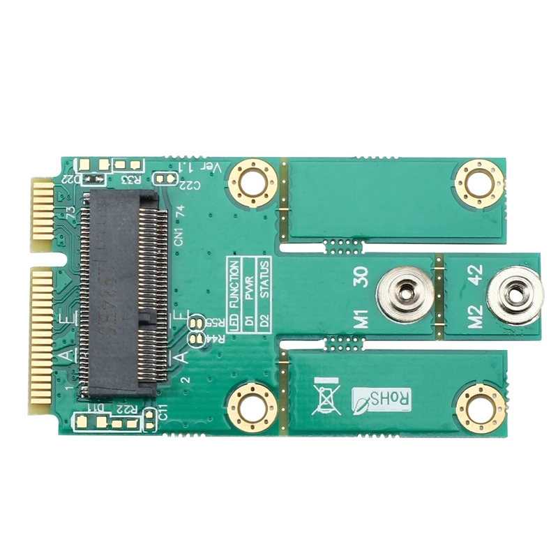 M.2 NGFF к Mini PCI-E адаптер для M.2 Wi-Fi Bluetooth плата Wireless WLAN Card Intel для ноутбука
