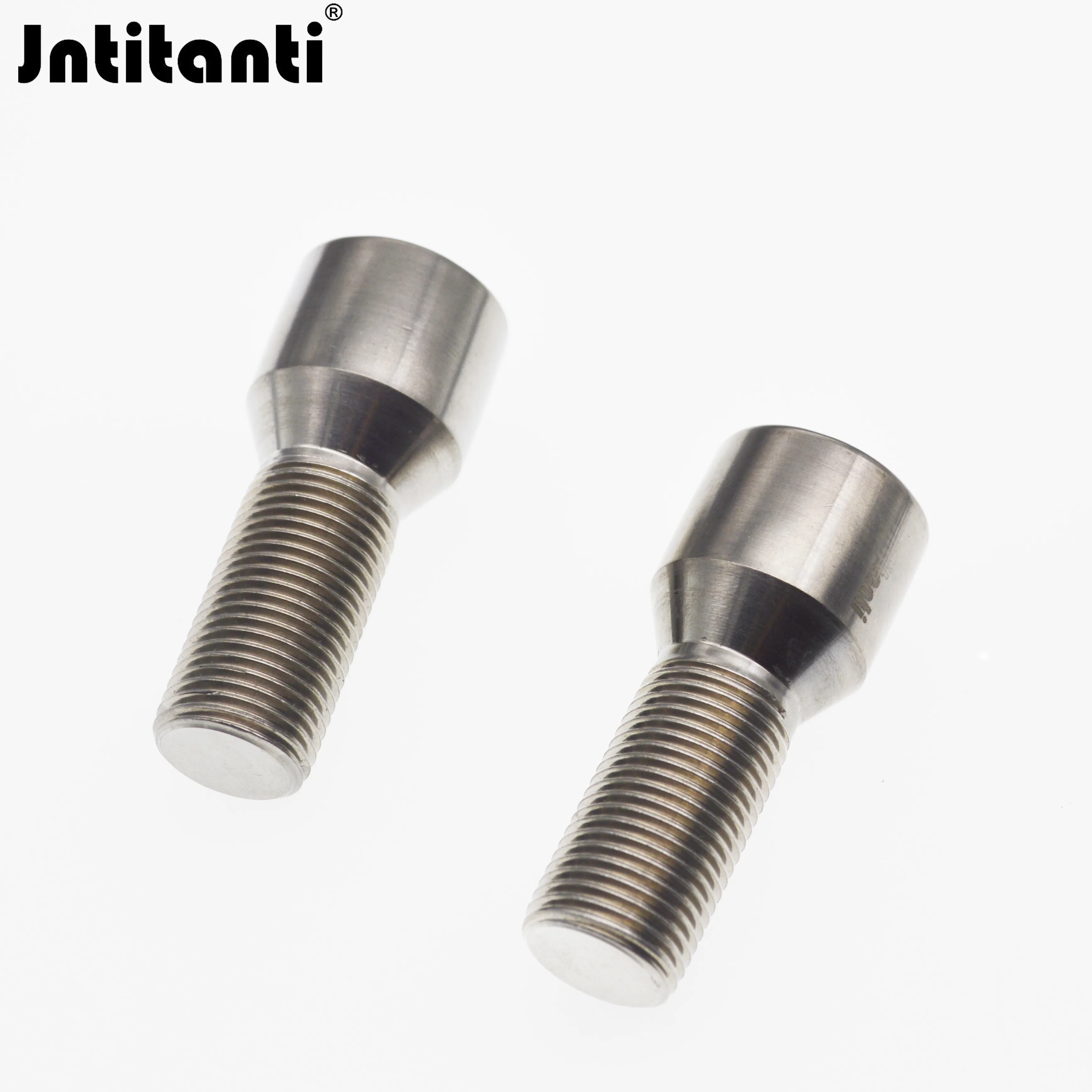 

Jntitanti шестигранное Коническое сиденье Gr.5 титановые болты с наконечником M12 * 1,5*28-45 мм