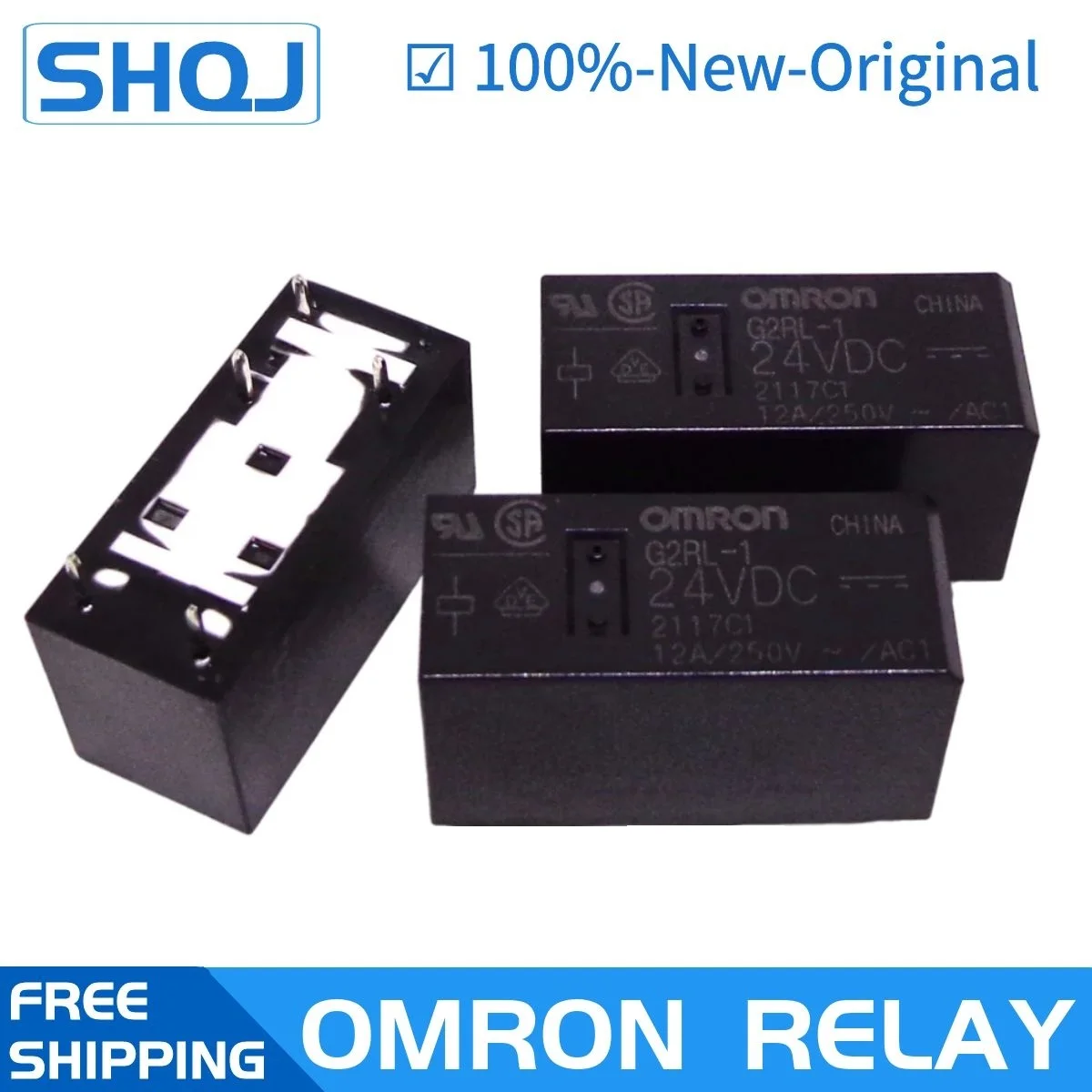5 шт. реле OMRON Φ 12 В постоянного тока 24 А абсолютно новое и оригинальное |