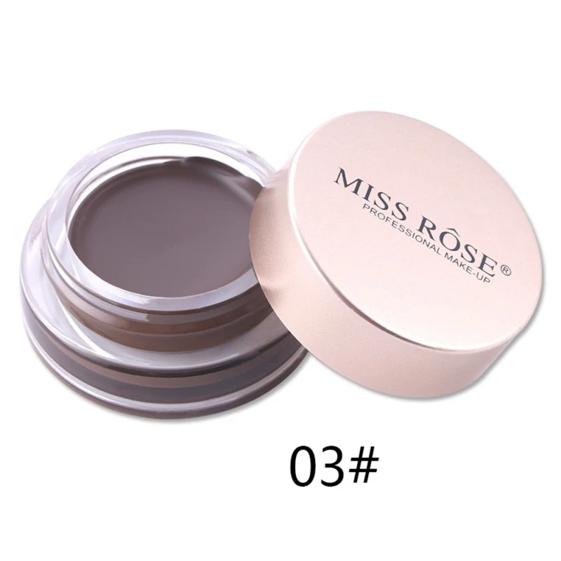Monochrome Eyebrow Cream sweat-resistant Long-lasting Waterproof Smudge-proof Colorfast Eyebrow Dyeing Cream cosmetic makeup