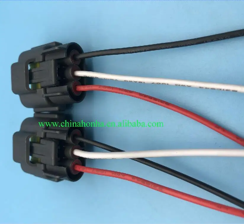 10/20/50/100 шт. катушки зажигания Разъем проводов sr20 rb20 rb25 rb26 с 15 см 18AWG жгута проводов 6098-0141