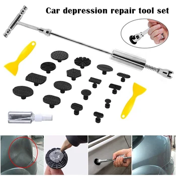 

Car Dent Repair Tool Set Car Dent Puller Suction Cup Tabs Kit Dent Removal for Vehicle QP2