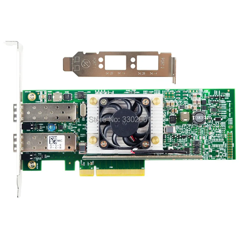 BCM57810 10GB Dual Port SFP + PCIe x8 Ethernet конвергентный сетевой адаптер аналогичный
