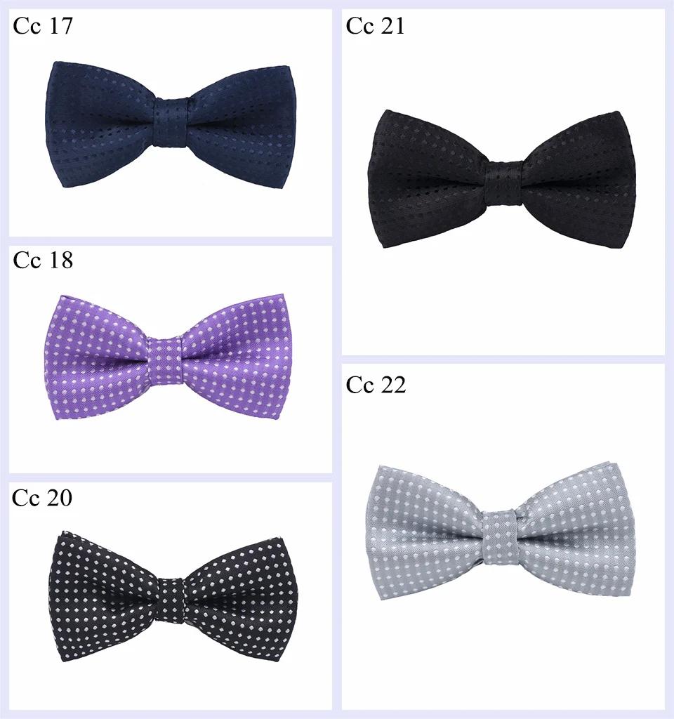 HUISHI Kinder Mode Formale Schwarze Fliege Kind Klassische Dot Bowties Bunte Schmetterling Hochzeit Party Haustier Bowtie Smoking Krawatten – Detail 8