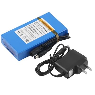 US Plus Горячая DC 12V 9800mAh литий-ионный аккумулятор большой емкости супер мощный литий-ионный аккумулятор резервный для камеры CCTV - Цвет: US Plus