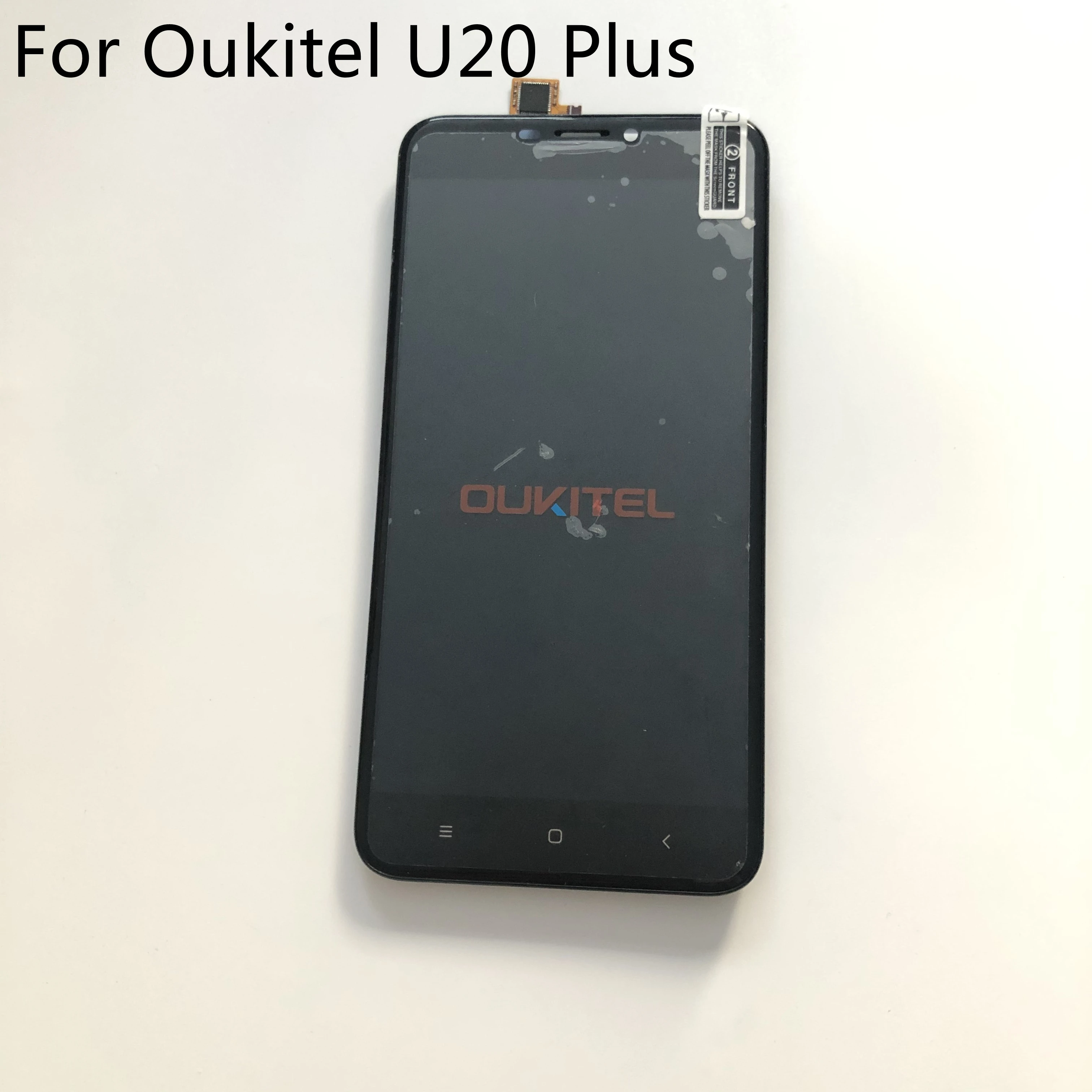 

Used LCD Display Screen + Touch Screen + Frame For OUKITEL U20 Plus MTK6737 Quad Core 5.5 Inch 1920x1080 FHD Free Shipping
