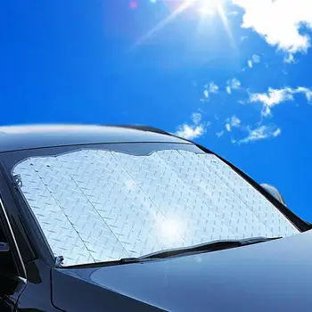 

Thickened UV Protection Car Covers Window Sunshade Auto Window Sunshade Cover Sun Reflective Shade Windshield For Cars