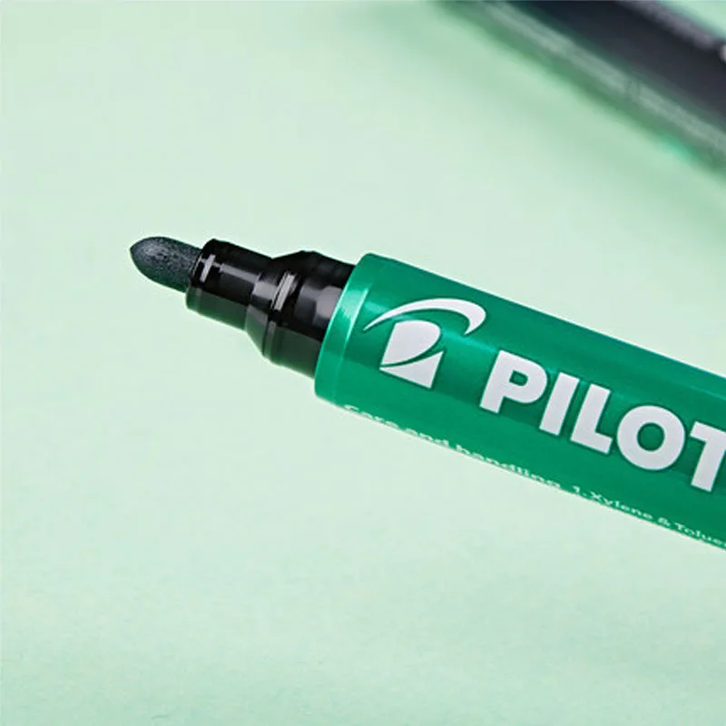1pcs PILOT Marker SCA-100 Oily Marker Pen Oily Box Head Marker SCA-100 F Tsui Quick-drying ink is not easy to smudge