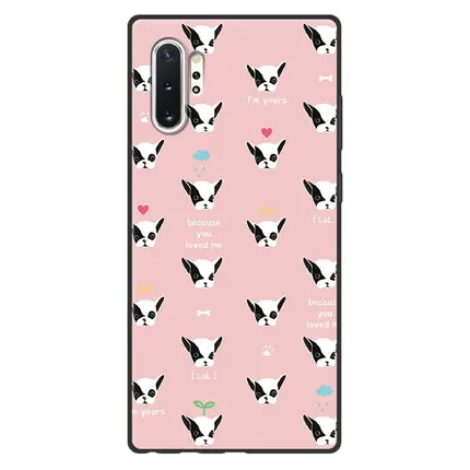 Для samsung galaxy note 10 pro plus note10 10pro чехол задняя крышка Ретро окрашенные мягкие ТПУ чехлы для телефонов samsung Note10+ Корпус - Цвет: A14