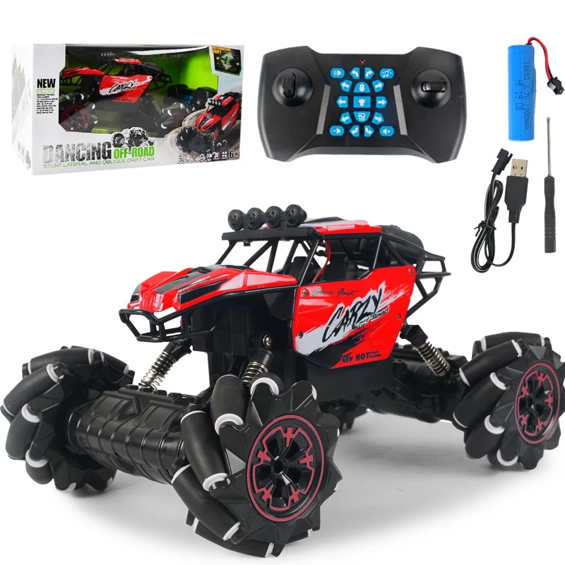 

1/16 RC Car 2.4GHz 4WD New Technology Rc Car Off-Road Music Remote Control Car Stunt Drift Climbing Car Toys for Children Gifts