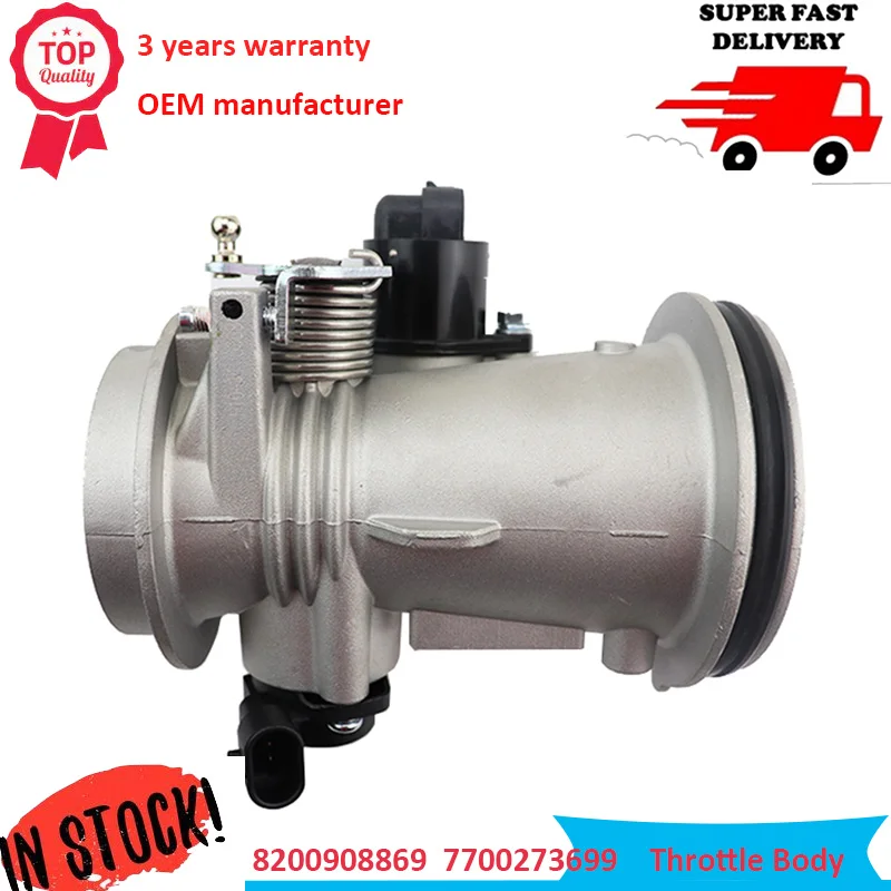 OE 8200908869 7700273699 New Throttle Body Assy 8200682611 97089100 H7700273699 8200682611A Accessori For Renault CLIO II KANGOO |