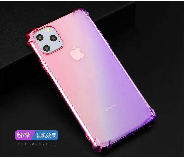 Graient чехол для телефона iPhone 11 XS Max Мягкий силиконовый чехол для iPhone 6 s 7 8 X XS XR чехол 6 s 7 8 Plus