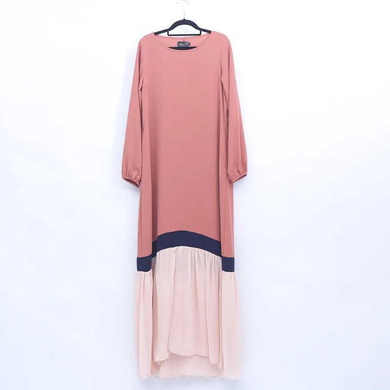 Элегантное мусульманское Полосатое платье abaya Vestidos кардиган-кимоно свободные длинные халаты Jubah Ближний Восток Eid Рамадан исламский