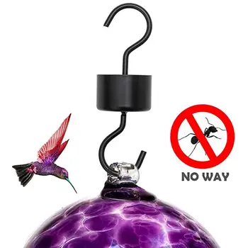 

Green Puzzle Hummingbird Feeder Hook Bedroom Accessories Mini Park Feeder Hook Anti Ant Lightweight Safety Outdoor Balcony