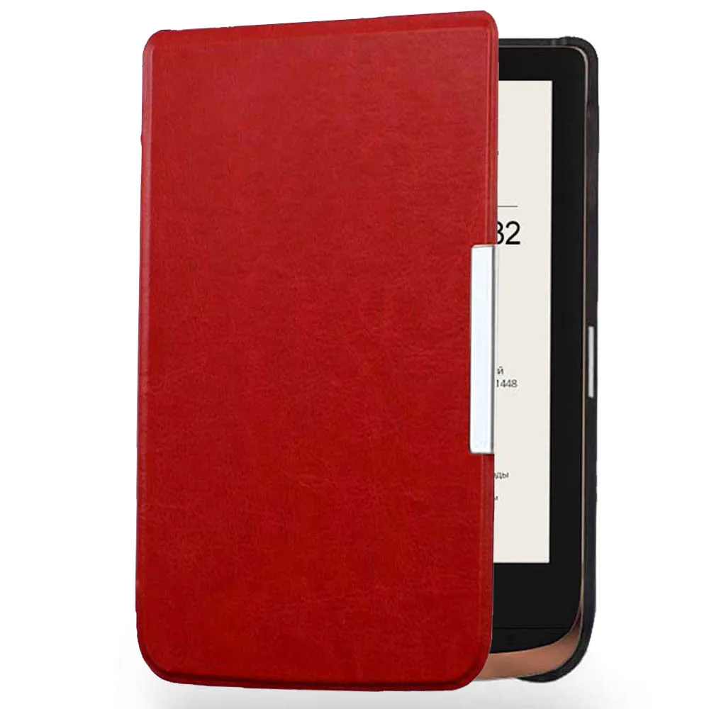 Pocketbook 633 606 628 Cores-capa Básica para Ebook com Touch Lux Mais Película Protetora Mais Caneta Stylus - Imagem 5