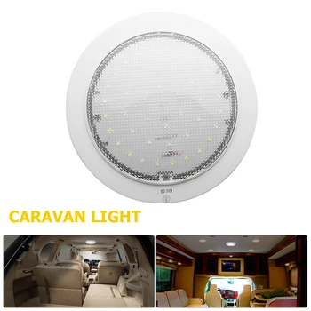 

1pcs 12V Camper Accessories White LED Spot Light Car Interior Roof Lamp Home Van Vehicle Light For Caravan RV