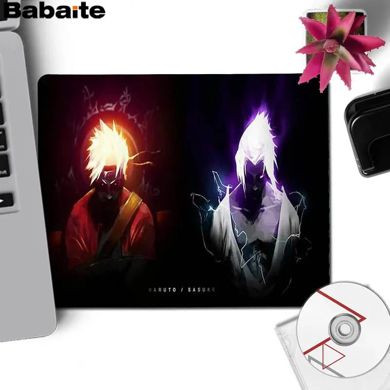 Lock Edge18x22cm Крутые новые властные Наруто Аниме индивидуальные коврики для мыши компьютер Аниме Коврик для мыши и ноутбука большой коврик для мыши - Цвет: Lock Edge18x22cm