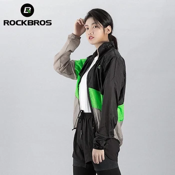 

ROCKBROS MTB Bike Bicycle Jacket Cycling Men's Windbreaker Jersey Clothing Windproof Reflective Quick Dry Coat Bike Equipment