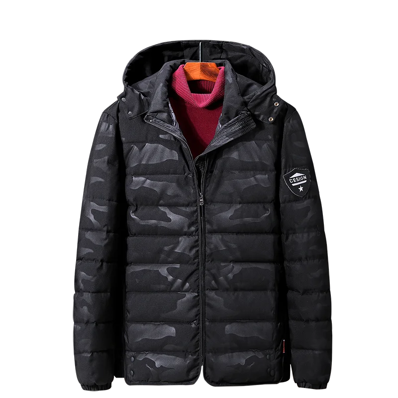 

Large size men's cotton overcoat 160kg loose version plus size extra large oversized jacket Camouflage cotton coat 12XL 11XL