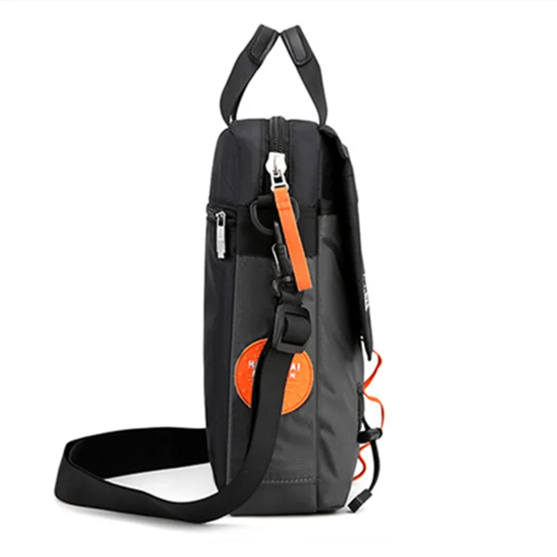 2024 New Shoulder Messenger Backpack Casual Portable Briefcase Nylon Waterproof Outdoor Backpack