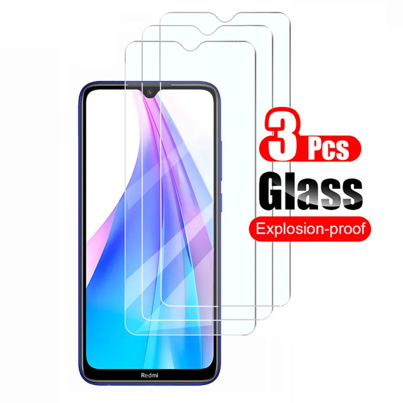 Защитное стекло закаленное для Xiaomi Redmi Note 8 T 3 шт. | Мобильные телефоны и аксессуары