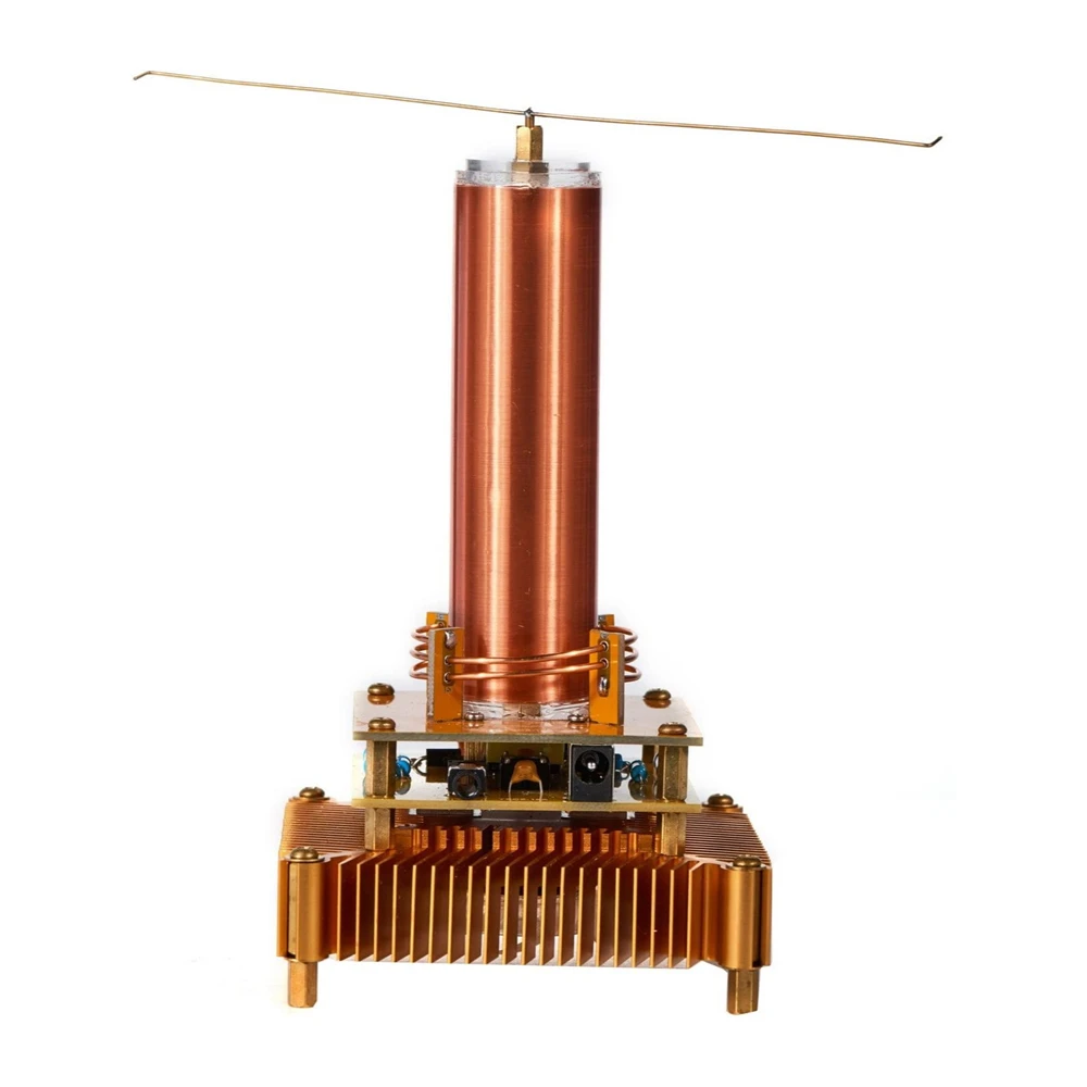 para Bobina de Tesla Transmissão sem Fio Música Alto-falante Plasma Potência Sólida Som - Image 4