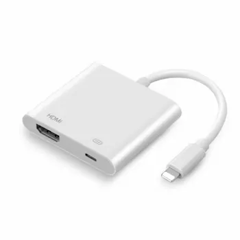 

For Iphone To Hdmi Hd Cable For Iphone Adapter Cable Tv With Screen Display Adapter Support For Ios Splitter Adapter