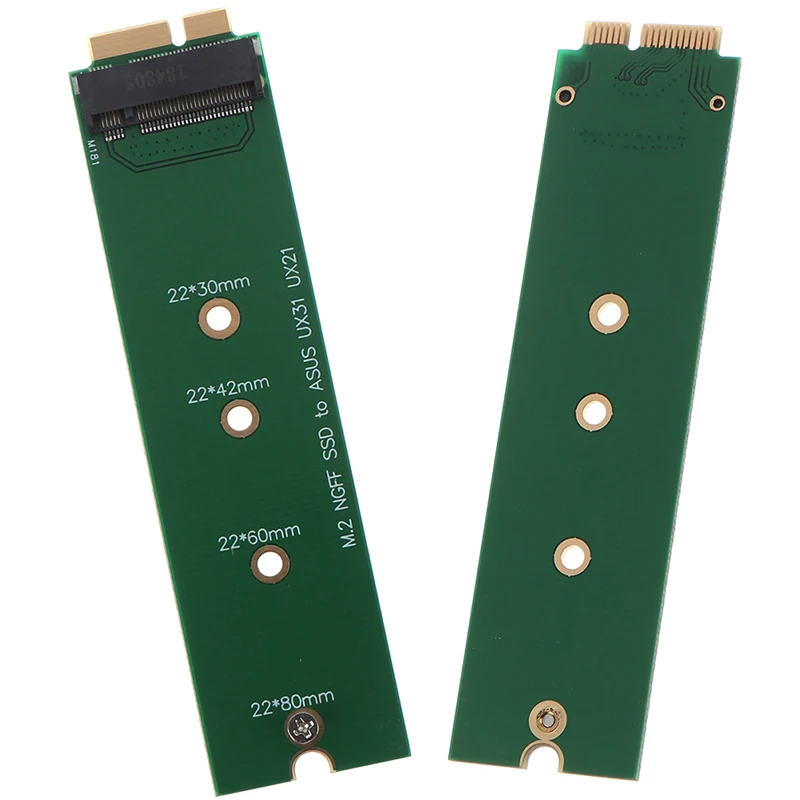 

Новинка, 1 шт., M.2 NGFF SSD до 18 пин карта расширения карты для UX31 UX21 UX21E UX31A