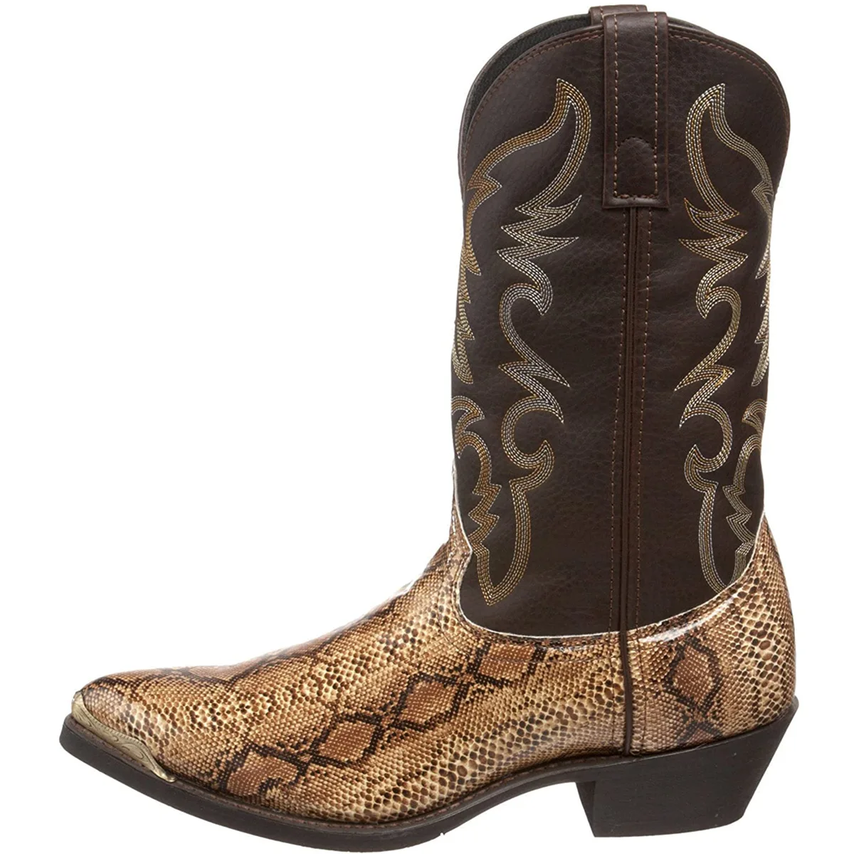 western snakeskin boots