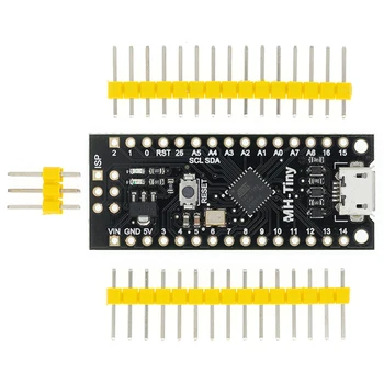 

MH-Tiny ATTINY88 micro development board 16Mhz /Digispark ATTINY85 Upgraded /NANO V3.0 ATmega328 Extended Compatible for Arduino