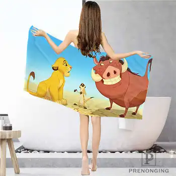 

Custom lion_king_ (1) Bathroom Washcloth Towels Face Towel/Bath Towel Shower Towels Size 33x74cm/72x143cm#18-12-16-03-138