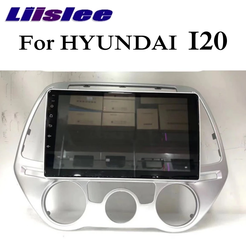 Для HYUNDAI I20 2008~ LiisLee Автомобильный мультимедийный gps аудио Hi-Fi беспроводной CarPlay Радио Стерео 10,25 дюймов экран навигация NAVI