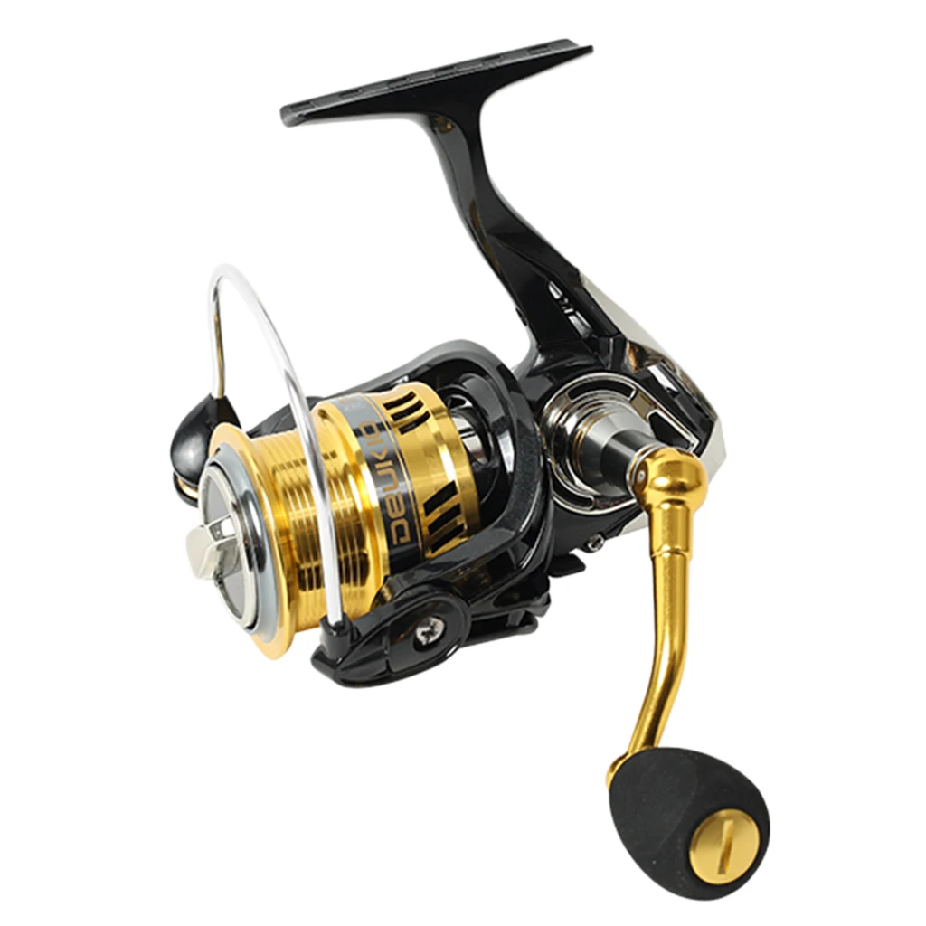 

Spinning Reels 5+1BB Ball 6.7:1 Gear Ratio Spining Fishing Reel Light Weight Ultra Smooth Powerful Saltwater Catfish Fishing