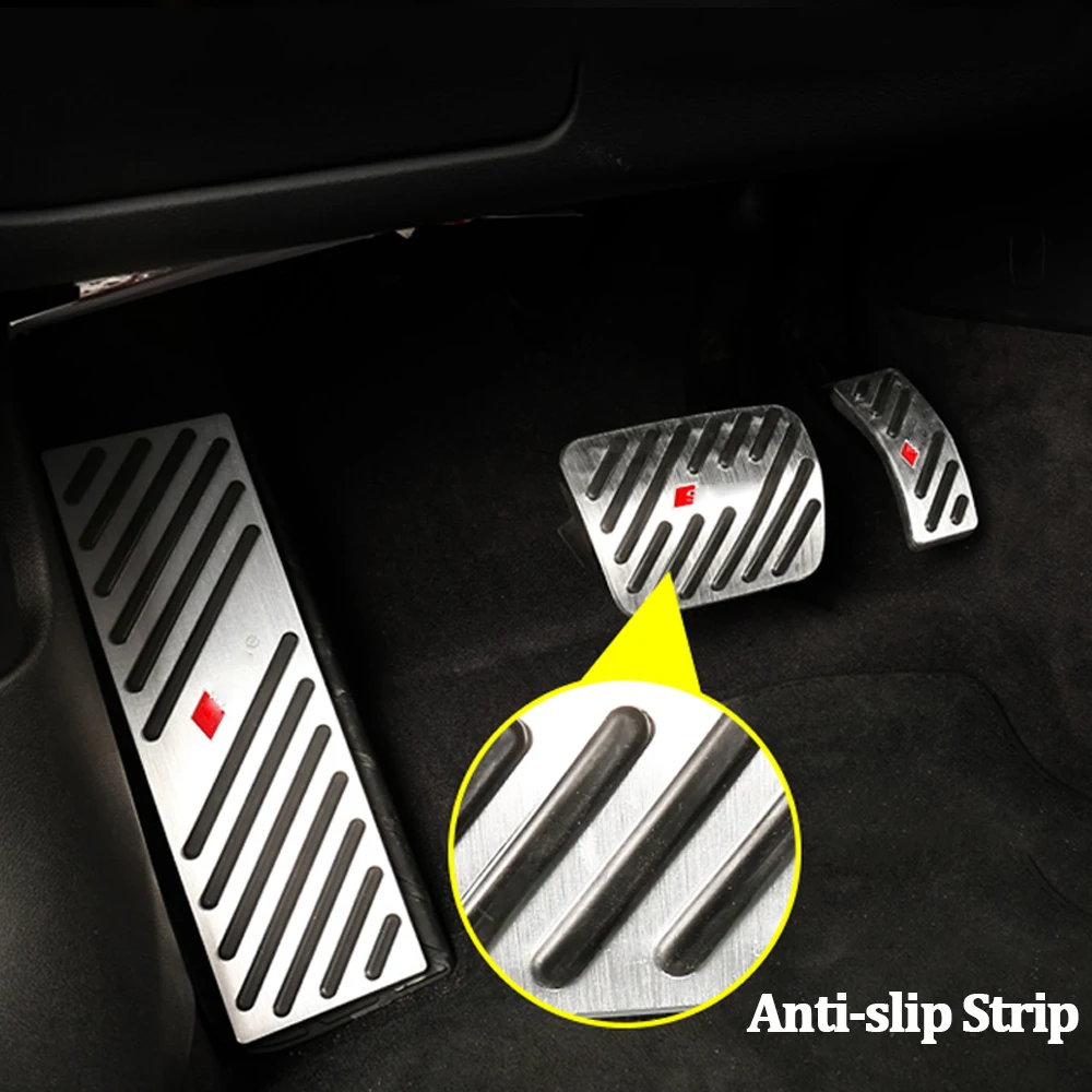 Car Pedal Cover for A4 A5 A6 A7 A8 Q5 Q7, car accessories,car pedals,pedal cover